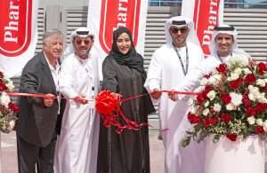 The opening ceremony for Pharmatrade’s Abu Dhabi Logistics Centre