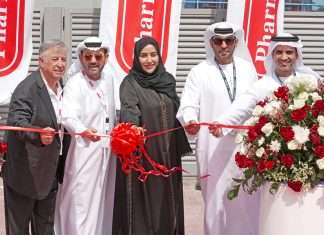 The opening ceremony for Pharmatrade’s Abu Dhabi Logistics Centre
