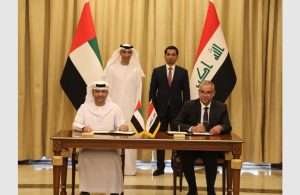 The agreement was signed in the presence of His Excellency Razzaq Muhaibas Al-Saadawi, Iraq’s Minister of Transport, and His Excellency Dr. Thani bin Ahmed Al Zeyoudi, UAE’s Minister of State for Foreign Trade, by Captain Mohamed Juma Al Shamisi, Managing Director & Group CEO, AD Ports Group, and Dr. Eng. Farhan Muhesen Al Fartosi, Director General of the General Company for Ports of Iraq