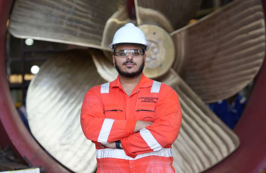 3 Drydocks World has invested to enhance its propeller repair facilities