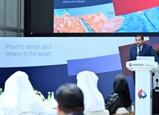 Daniel Berasategui, Managing Director of Noatum Logistics Middle East, at the official opening ceremony of the new regional headquarters in KEZAD
