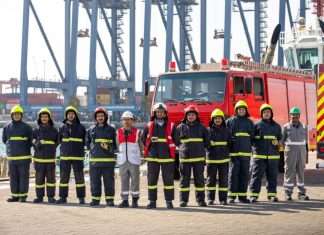 The Sohar Port SERO team