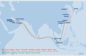 ESL will operate two improved and one new service connecting Middle East and Far East ports