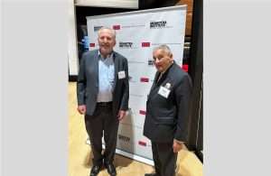 Ravi Mehrotra, Founder Chairman of Foresight with Larry Summer, President Emeretus Harvard University and Former United States Secretary of the Treasury and Director US National Economic Council, at the launch of Ravi K. Mehrotra Institute for Business, Markets & Society at Questrom School of Business, Boston University