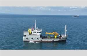 The 45 buoy laying vessel Mazdoor will enhance safety at Port Qasim in Pakistan