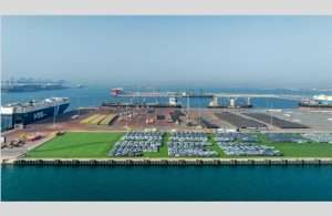 This year there has been a 30% increase in volume at Khalifa Port’s ro-ro terminal