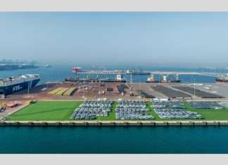 This year there has been a 30% increase in volume at Khalifa Port’s ro-ro terminal