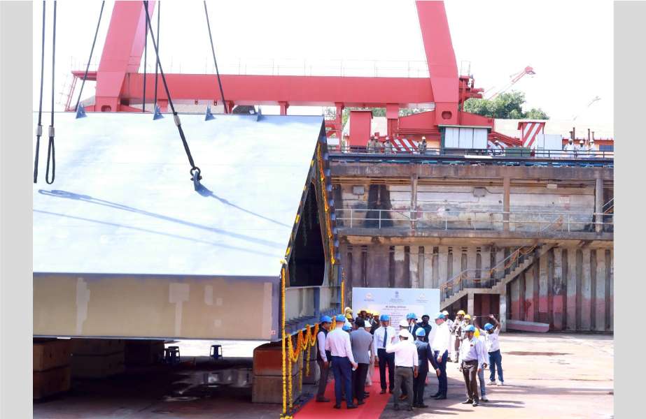 CSL has started construction of India’s largest dredger