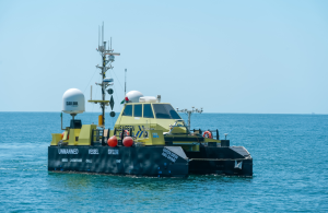 The unmanned offshore vessel, Safeen Green