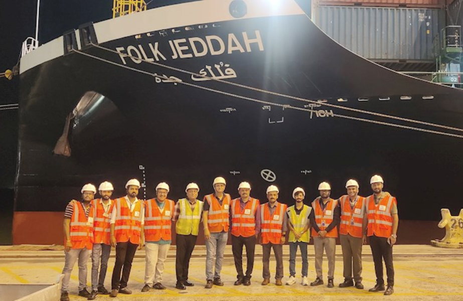 Folk Jeddah made its maiden voyage to Nhava Sheva recently