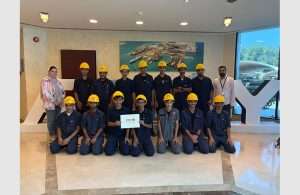 Students on the Takween program have spent time at ASRY gaining experience of working in a shipyard environment