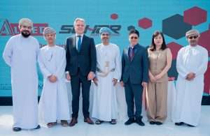 Senior executives of Sohar Port and Allied Container Group mark the inauguration of the latter’s new depot facility