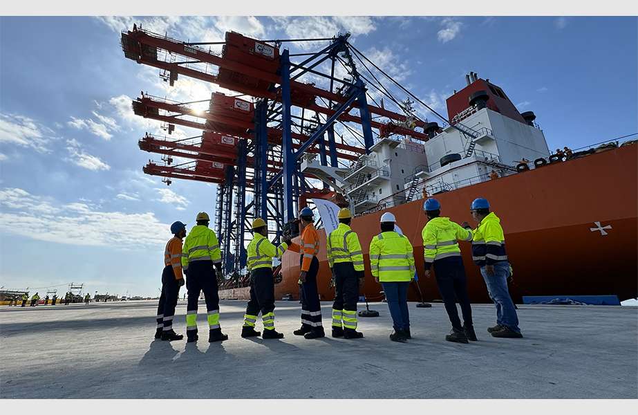 10 New container cranes arriving at SCCT