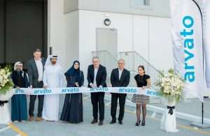 The official opening of Arvato’s new warehouse in Dubai