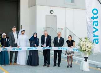 The official opening of Arvato’s new warehouse in Dubai