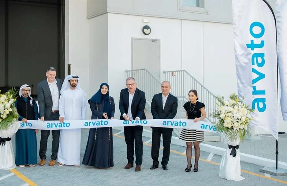 The official opening of Arvato’s new warehouse in Dubai