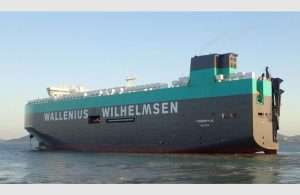 The Wallenius Wilhelmsen vessel, Thermopolyae, broke the record for the highest number of ro-ro units to be handled during a single call at Hamad Port