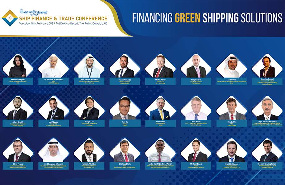 1 Speakers confirmed for TMS Ship Finance and Trade Conference