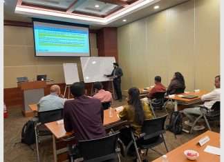 Zodiac Maritime Agencies staff undergoing training from the IRClass Academy
