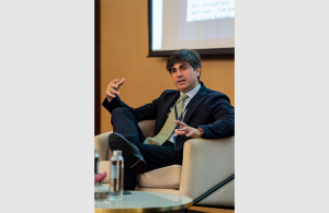 Veson CEO, John Veson, at an event held to coincide with the Dubai office opening
