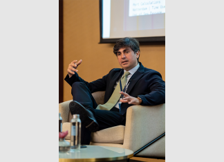 Veson CEO, John Veson, at an event held to coincide with the Dubai office opening