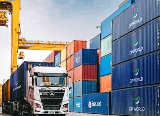 Einride is deploying its electric vehicle technology at Jebel Ali to move containers within and between DP World terminals