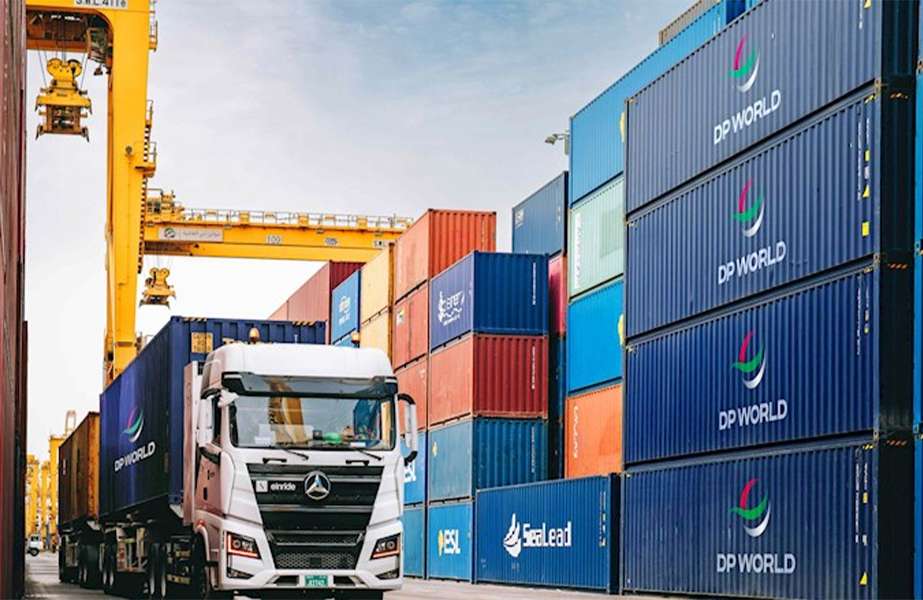 Einride is deploying its electric vehicle technology at Jebel Ali to move containers within and between DP World terminals