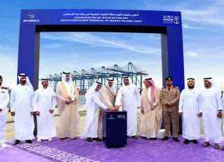 An official ceremony was held to mark the opening, attended by Saudi Minister of Transport and Logistic Services, His Excellency Eng. Saleh bin Nasser Al-Jasser; DP World Group Chairman and CEO, His Excellency Sultan Ahmed bin Sulayem; and Abdulla Bin Damithan, CEO and Managing Director of DP World GCC, along with other senior representatives from DP World and Mawani
