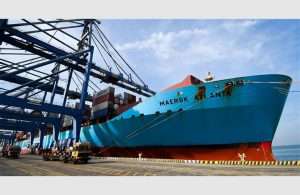 Maersk Atlanta making its maiden call at DP World’s Mundra container terminal