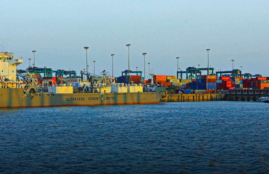 The JNPA coastal berth in operation