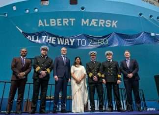 Albert Maersk is part of a series of 18 large dual-fuel methanol vessels scheduled for delivery in 2024 and 2025. Built at Hyundai Heavy Industries in Ulsan, South Korea, the vessel can carry 16,592 TEU