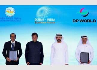 The signing of the new MOU between Drydocks World and Cochin Shipyard