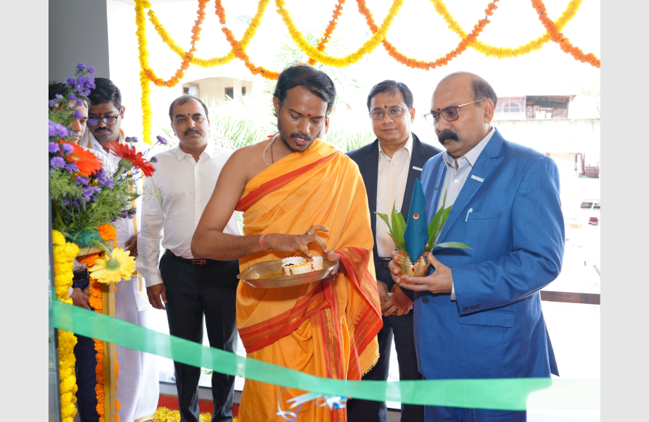 Indian Register of Shipping (IRS) Executive Chairman, Arun Sharma, at the opening ceremony of the new office