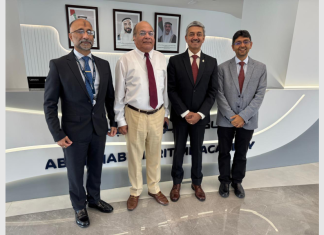 ADMA’s accreditation followed an audit visit by Krishnan Subramaniam, Vice Chairman of ICS, and Ali Canani, Chairman of the ICS Middle East Branch