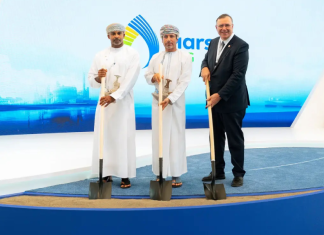 The groundbreaking ceremony has been held for the new Marsa LNG project