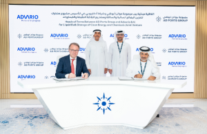 The signing of the Heads of Terms agreement between AD Ports and Advario