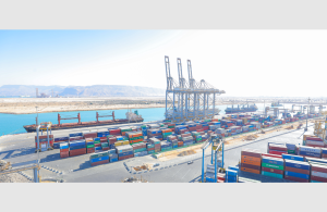 Container volumes at Sokhna are rising fast