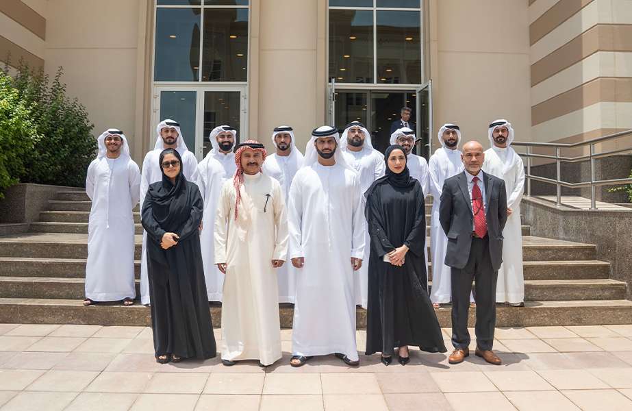 Story-11 Representatives of PCFC, DP World and the Sharjah Maritime Academy gather to mark the launch of the new training programme