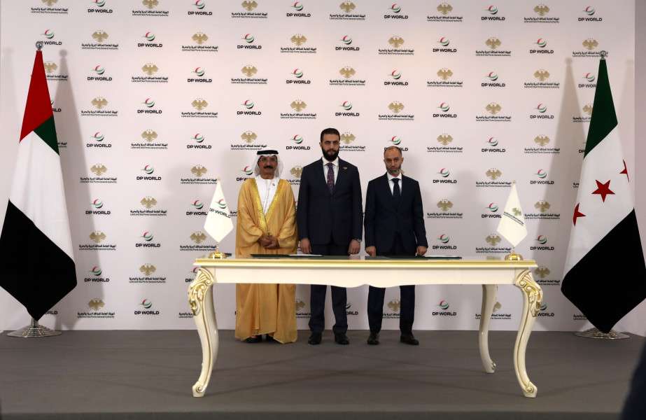 3 The agreement was signed in Damascus in the presence of His Excellency Ahmed Al-Sharaa, President of the Syrian Arab Republic, by Sultan Ahmed bin Sulayem, Chairman and Group CEO of DP World, and Qutaiba Ahmed Badawi, Chairman of General Authority for Land and Sea Ports