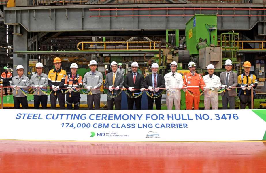 Earlier this year Nakilat marked the start of construction of a series of new LNG carriers at Hyundai Heavy Industries, one of a number of South Korean yards to have received newbuilding contracts
