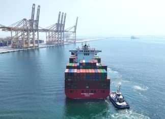 Jebel Ali Port achieved strong container throughput growth in the first half of 2025