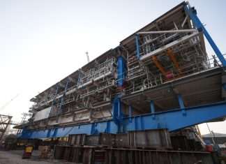 Drydocks World Dubai has recently completed work on the Hugin A Wellbay Module