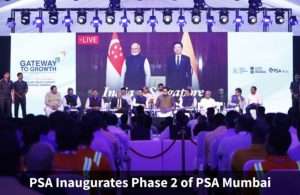 The official opening ceremony for PSA Mumbai Phase 2