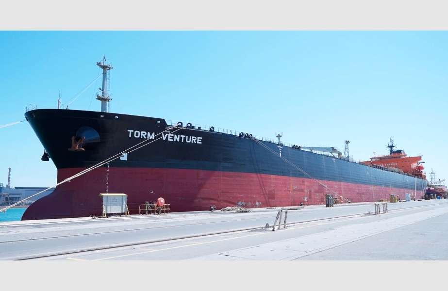 Story-9 The product tanker Torm Venture recently underwent a major programme of maintenance and repair at ASRY