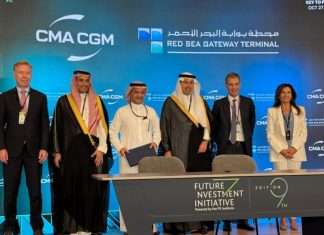 The signing of the new agreement between RSGT and CMA CGM
