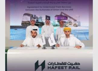 The signing of the preliminary agreement establishing rail freight services between the UAE and Oman