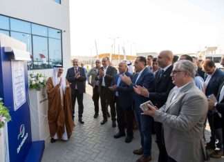 The opening ceremony of Sokhna Logistics Park