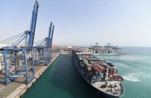 Container traffic is rising at Saudi ports, including Jeddah