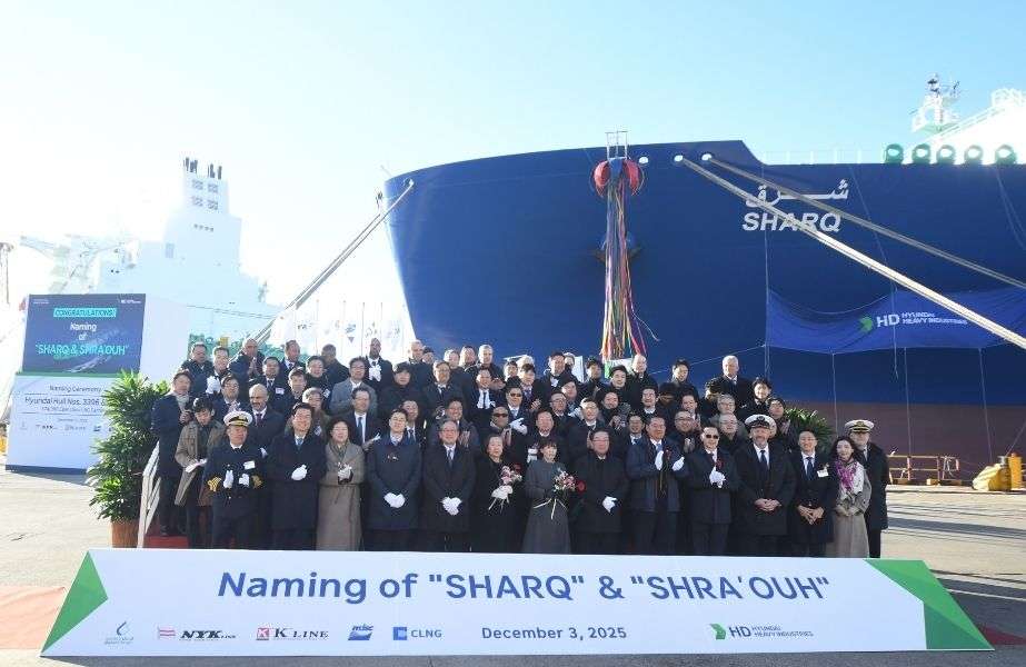 The 174,000m3 capacity Sharq will be delivered in December 2025, and managed by the K Line group