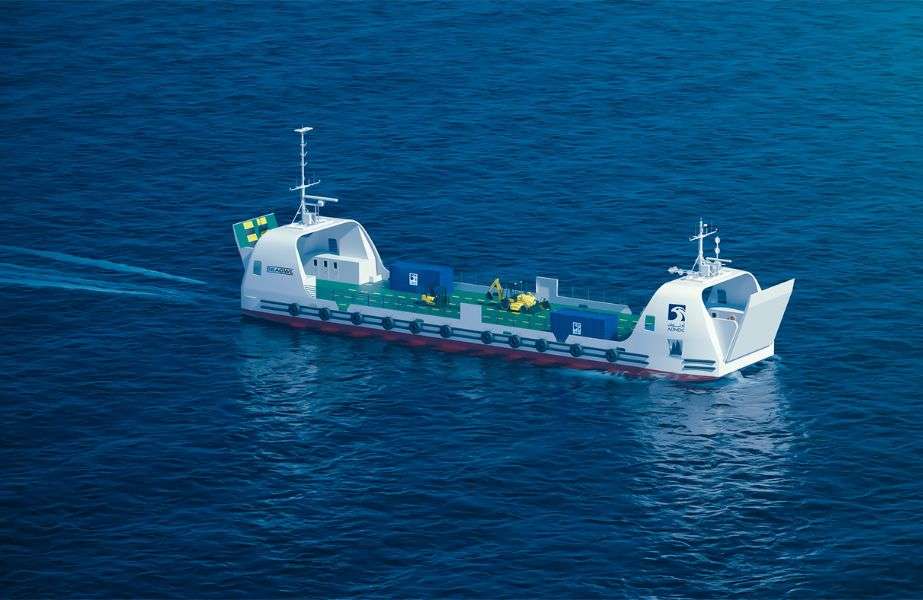 Story-6 A computer generated image of the new AI-driven autonomous vessel